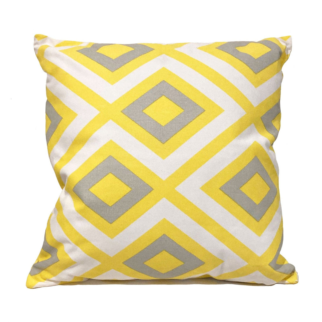 Yellow Diamond Outdoor Cushion
