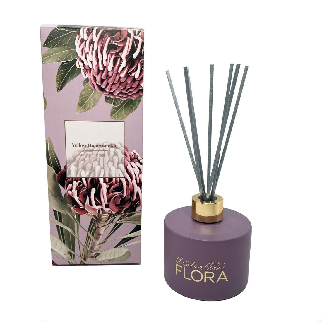 Yellow Honeysuckle Australian Flora Reed Diffuser