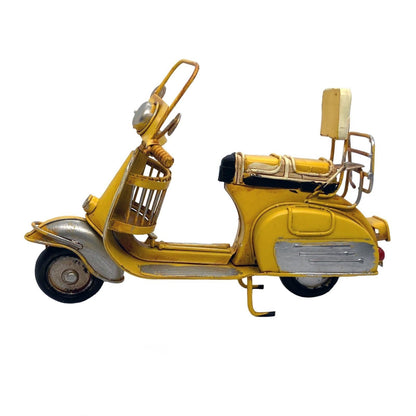 Yellow Tin Vintage Scooter