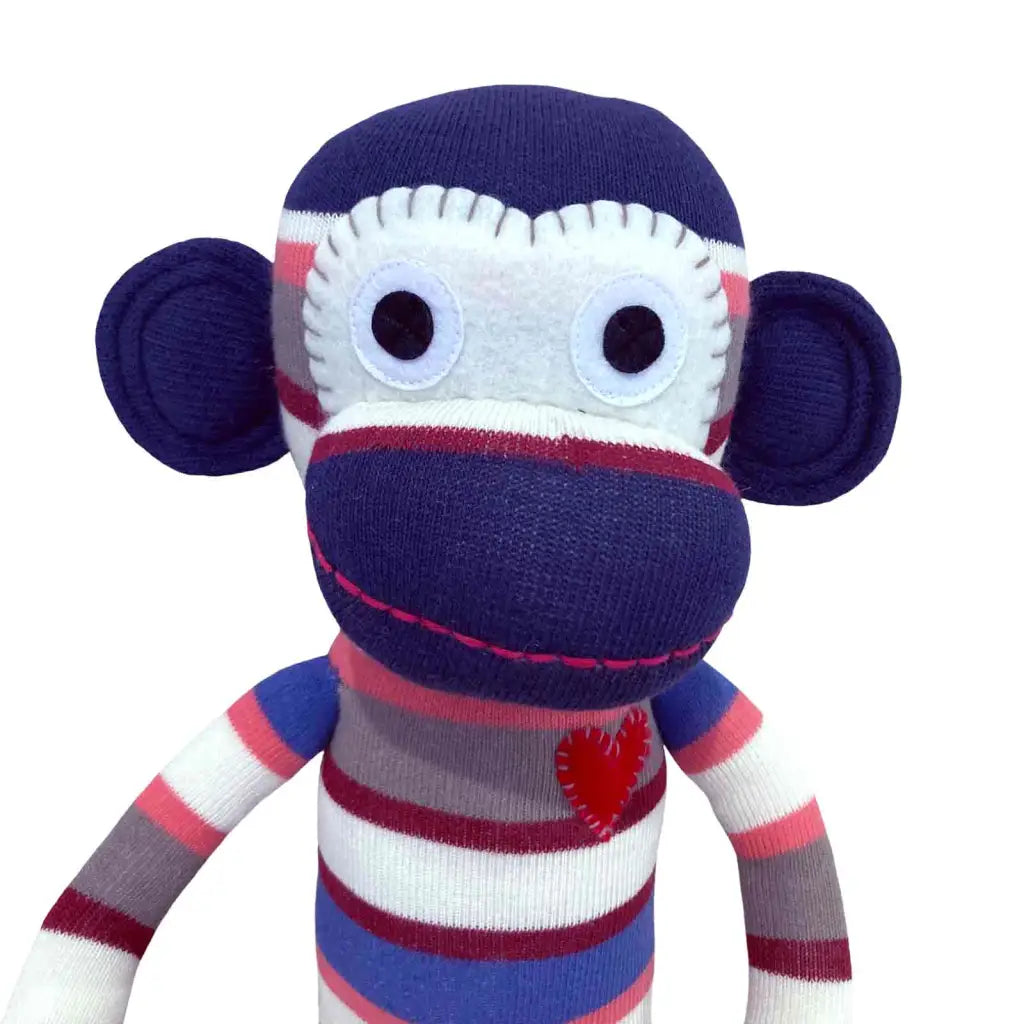 Bailey The Sock Monkey Plush Toy - Sock Monkey