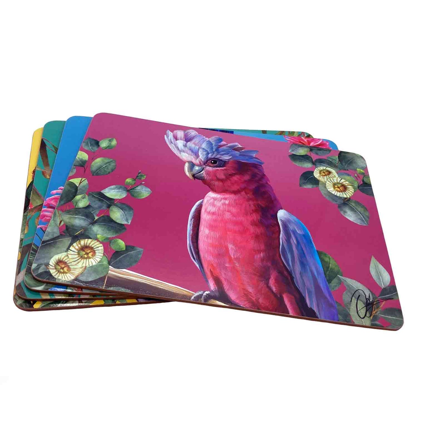 Birds of Australia Placemats - Chris Riley Design