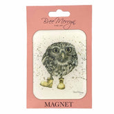Bree Merryn Cuties in Booties Magnets - Oakley Owl Fridge Whiteboard Office Magnet