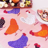 BRIGHT HENS 100% Cotton Tea Towel - Hello Homewares