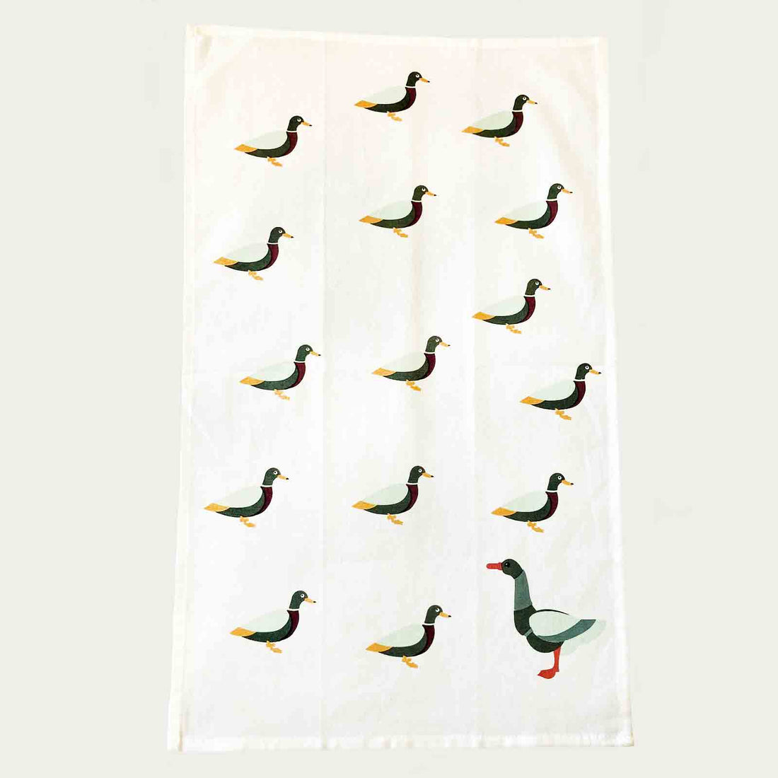 Duck, Duck, Goose 100% Cotton Tea Towel - Hello Homewares