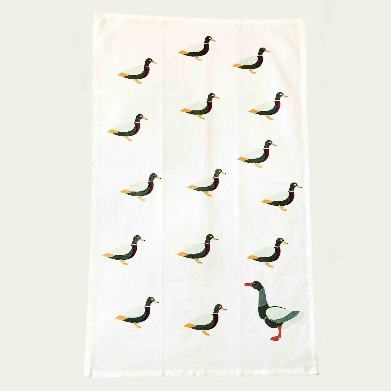 Duck, Duck, Goose 100% Cotton Tea Towel - Hello Homewares