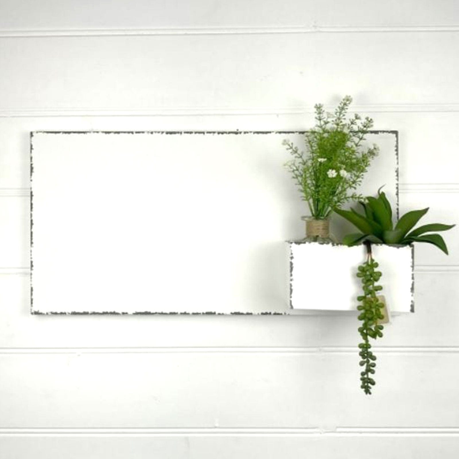 Rustic Wall Planter - Wide.