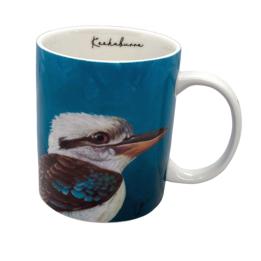 Chris Riley Kookaburra Bone China Mug.