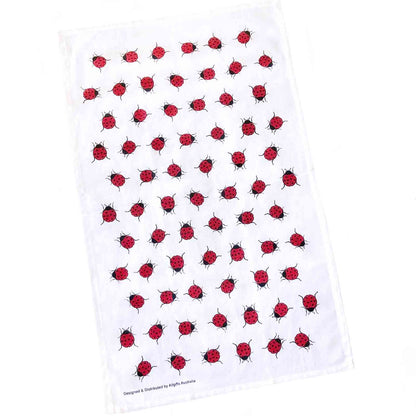 Ladybird 100% Cotton Tea Towel - Hello Homewares