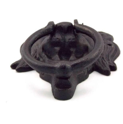 Lion Head Door Knocker.