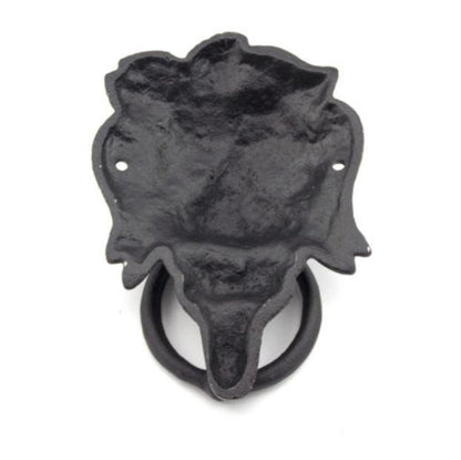 Lion Head Door Knocker.