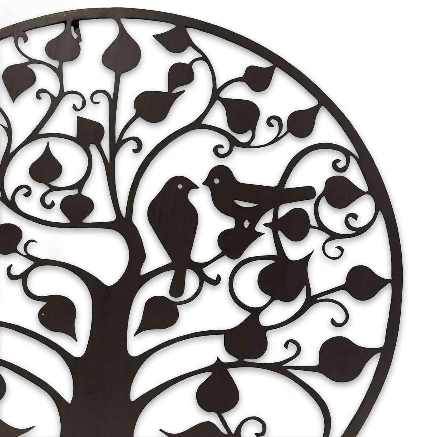 60cm Love Birds Round Wall Decor - Hello Homewares