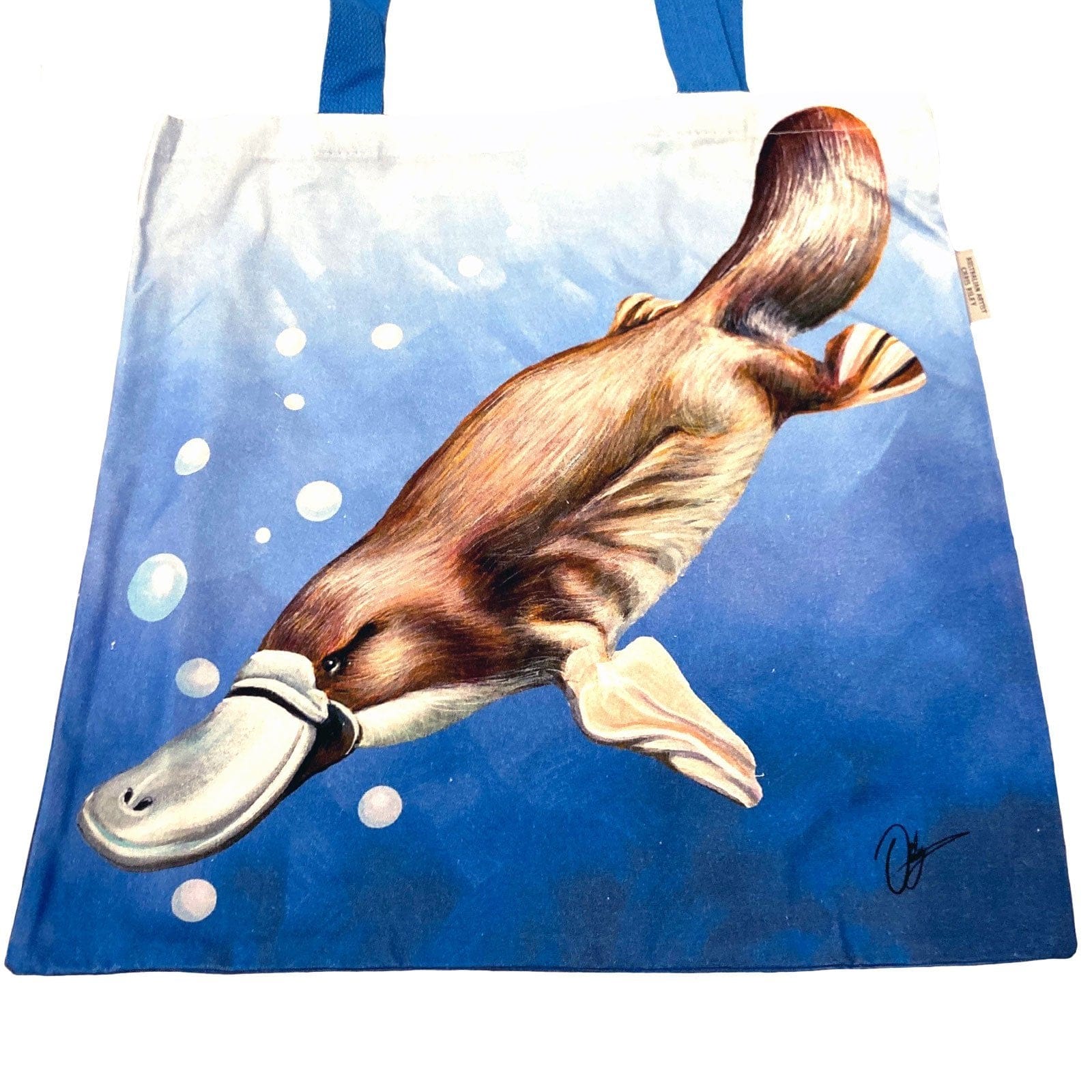 Platypus Tote Bag - Chris Riley Design.