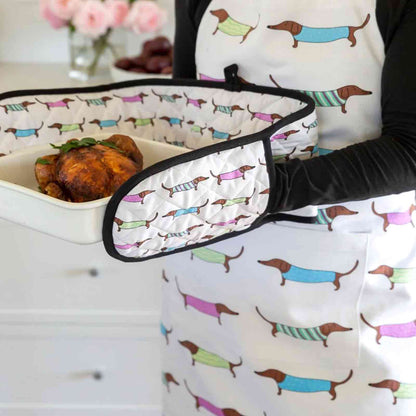 Sausage Dogs Heavy Drill Apron - 100% Cotton