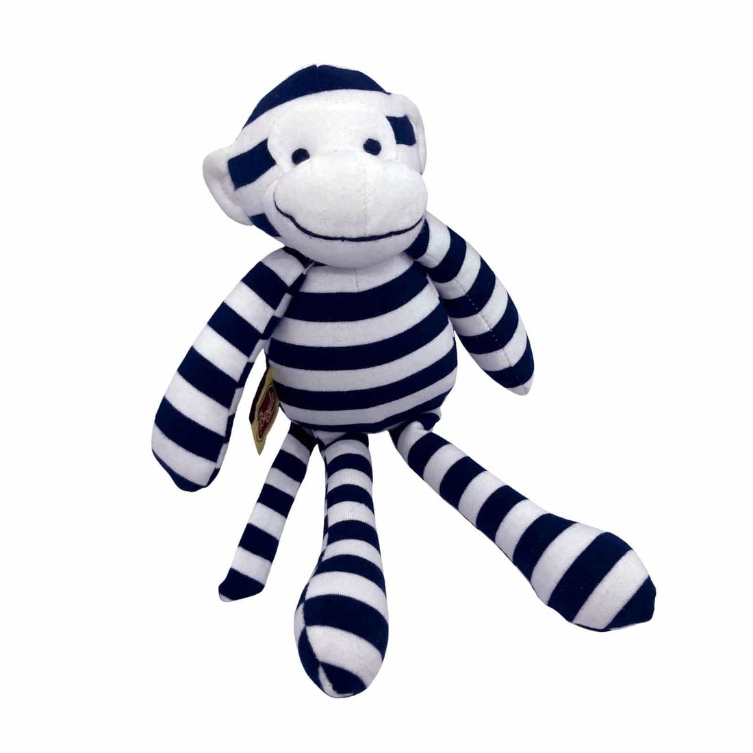 32cm Blue Striped Monkey Plush Toy